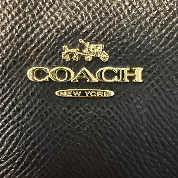 Coach Black Satchel Bag with crossbody strap - Picture 10 of 13